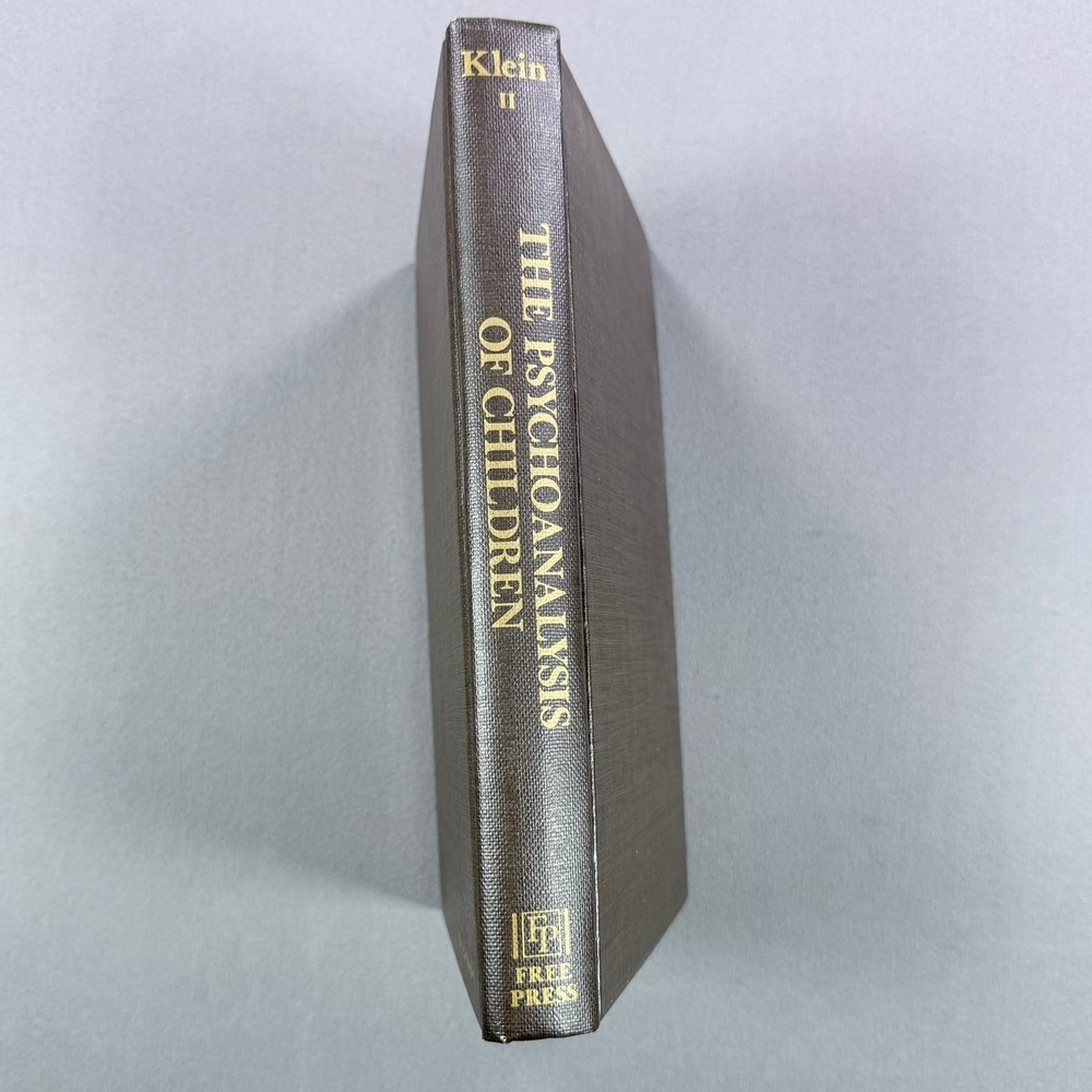 Melanie Klein The Psycho-Analysis of Children Hardcover 1984 1st Printing Psych